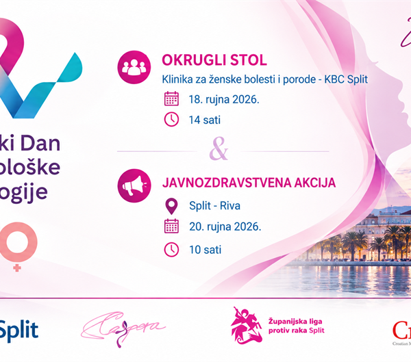 Obilježavanje Svjetskog dana ginekološke onkologije 2026. - okrugli stol i javnozdravstvena akcija
