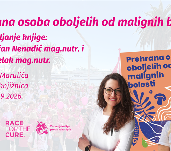 Predstavljanje knjige "Prehrana osoba oboljelih od malignih bolesti"