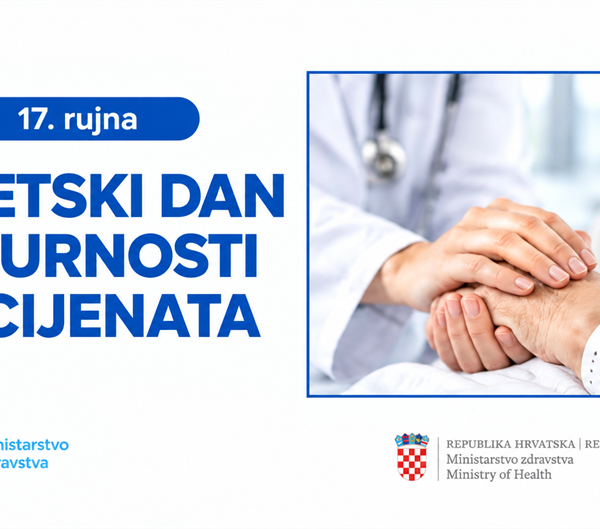 Svjetski dan sigurnosti pacijenata - 17.rujna 2026.