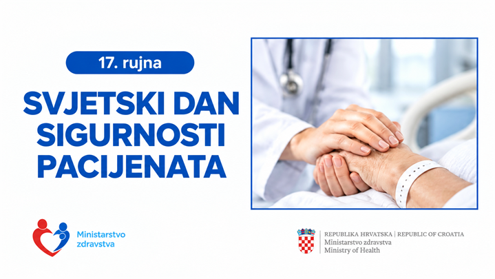 Svjetski dan sigurnosti pacijenata - 17.rujna 2026.