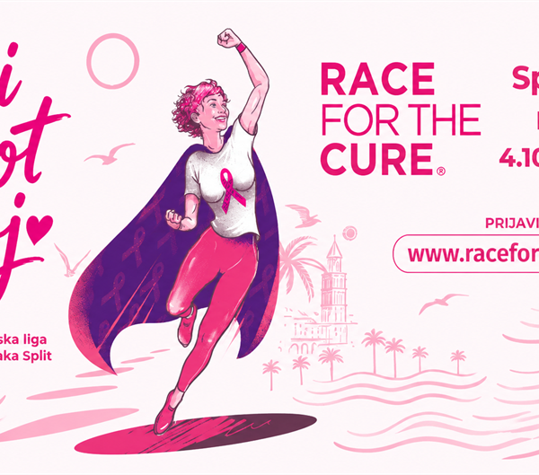 Humanitarna utrka "Race for the cure" - Split, 4. listopada 2026.