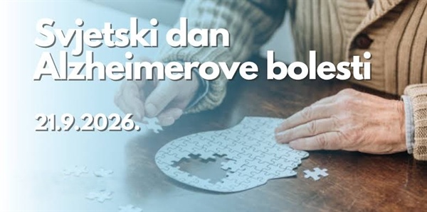 Svjetski dan Alzheimerove bolesti 2026.