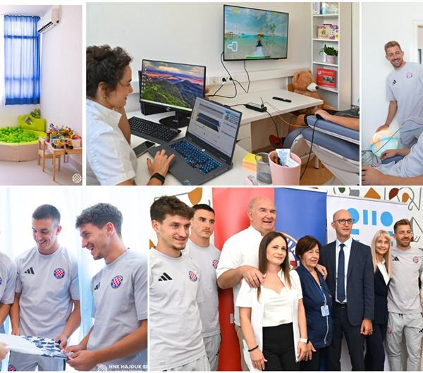 Hajduk donirao Odjel dječje i adolescentne psihijatrije