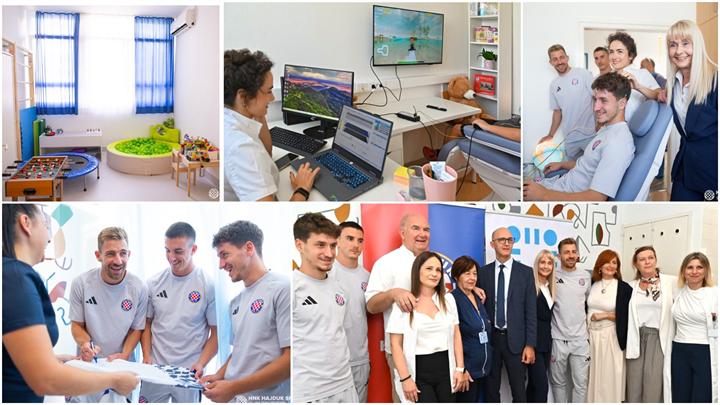 Hajduk donirao Odjel dječje i adolescentne psihijatrije