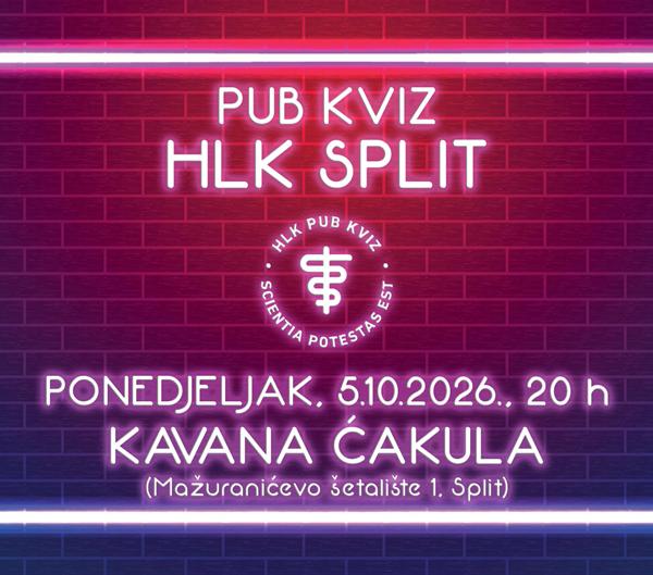 Poziv na sudjelovanje u pub kvizu Hrvatske liječničke komore