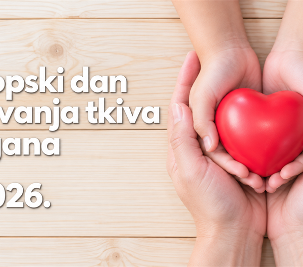 Europski dan darivanja tkiva i organa 2026.