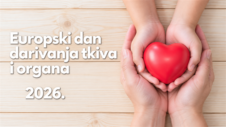 Europski dan darivanja tkiva i organa 2026.