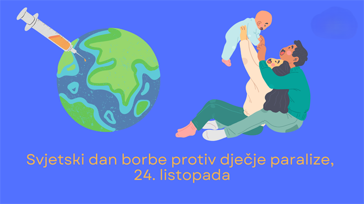Svjetski dan borbe protiv dječje paralize - 24. listopada