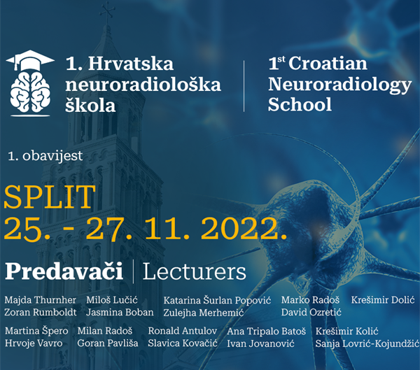 U Splitu održana 1. Hrvatska neuroradiološka škola
