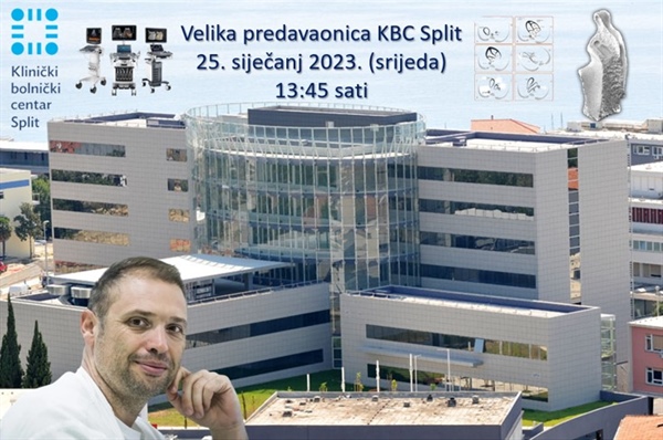Dr. Ivan Zmijanović: „45 minuta fetalne ehokardiografije“; velika predavaonica KBC Split 25.01.2023. u 13:45 sati
