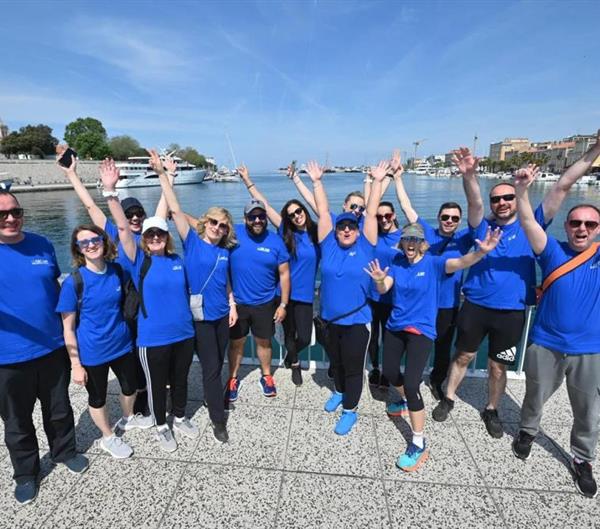 Djelatnici Klinike za neurologiju sudjelovali na Wings for Life World Run Zadar