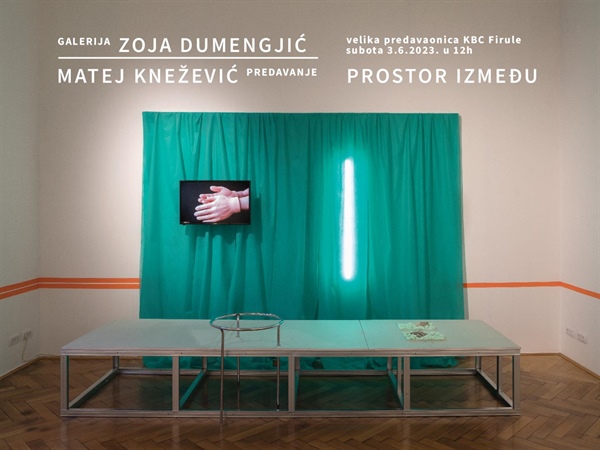 Predavanje "Prostor između" liječnika i umjetnika Mateja Kneževića