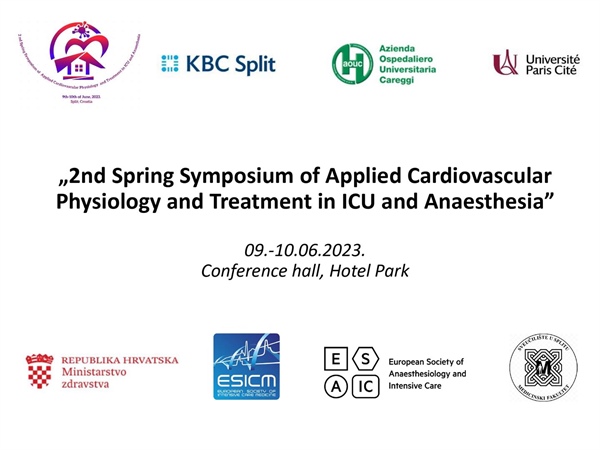 “2nd Spring Symposium of Applied Cardiovascular Physiology and Treatment In ICU and Anaesthesia”