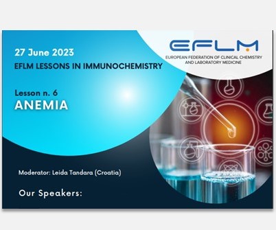 Održan webinar "Lekcije iz imunokemije: Anemija"