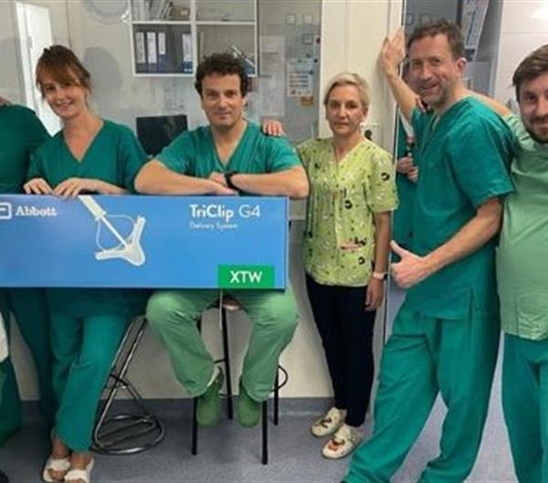 Prve procedure transkateterskog popravka trikuspidalnog zalistka u KBC-u Split