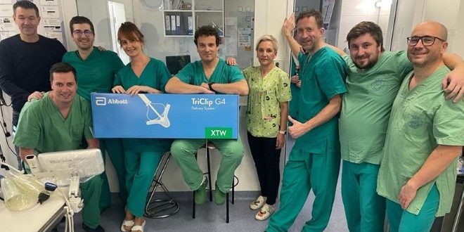 Prve procedure transkateterskog popravka trikuspidalnog zalistka u KBC-u Split