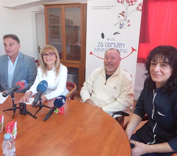 9. travnja - humanitarni koncert „Dalmacija za svoju dicu“ za Kliniku za dječje bolesti