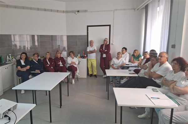 Edukativna radionica o korištenju kemijskih sredstava u obradi bolničkog rublja