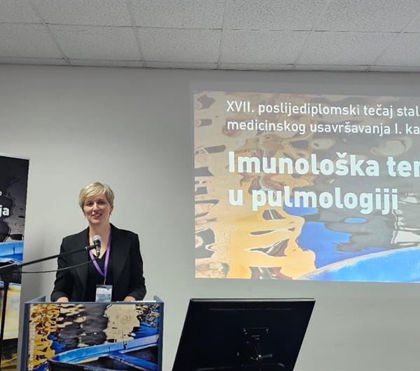 Održan tečaj „Imunološka terapija u pulmologiji“