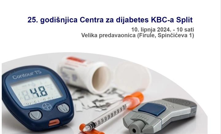 Obilježavanje 25. godišnjice Centra za dijabetes KBC-a Split