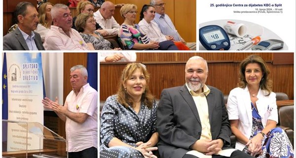 Obilježena 25. godišnjica Centra za dijabetes KBC-a Split