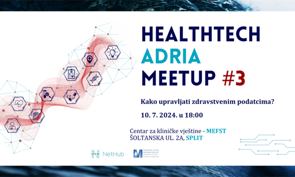 Poziv na 3. Healthtech Adria Meetup