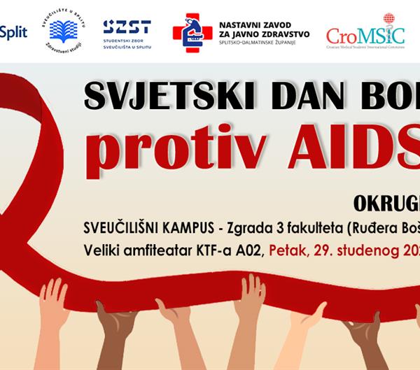 Okrugli stol povodom oblježavanja Svjetskog dana borbe protiv AIDSA-a