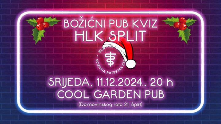 Božićni pub kviz HLK