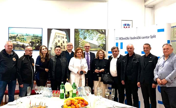 Blagdanski susret predstavnika udruga ratnih postrojbi Splita i stradalačkih udruga Domovinskog rata s bolničkom upravom