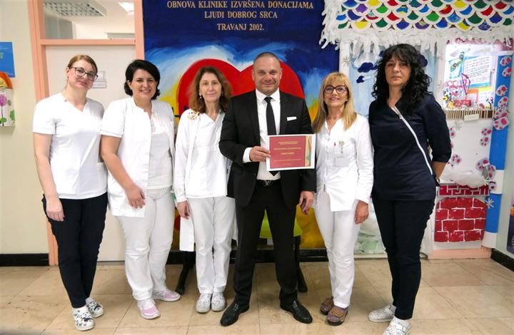 Donacija Zavodu za neurologiju Klinike za dječje bolesti