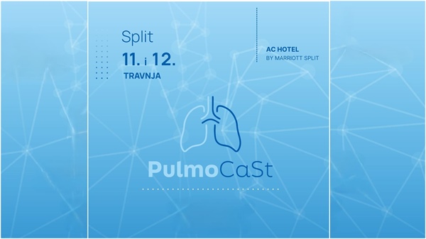 2. PulmoCaSt, multidisciplinarni tečaj trajnog medicinskog usavršavanja I. kategorije - Split, 11. i 12. travnja 2025.