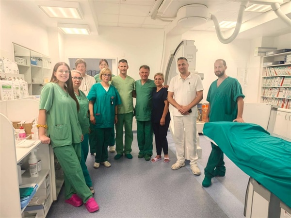 Prva balonska angiplastika plućnih arterija u CTEPH bolesnika u Hrvatskoj