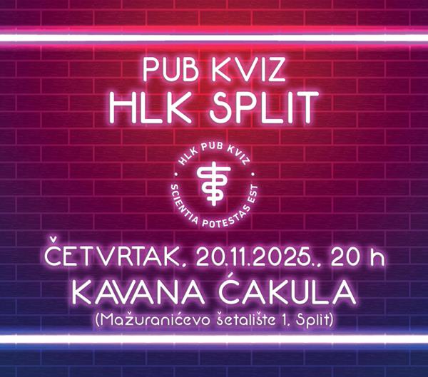 Poziv na sudjelovanje u pub kvizu Hrvatske liječničke komore
