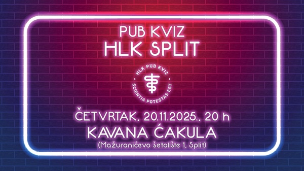 Poziv na sudjelovanje u pub kvizu Hrvatske liječničke komore