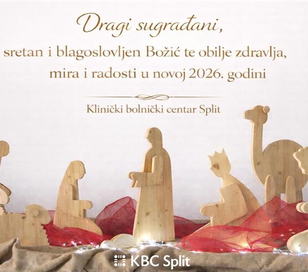 Čestitka KBC-a Split