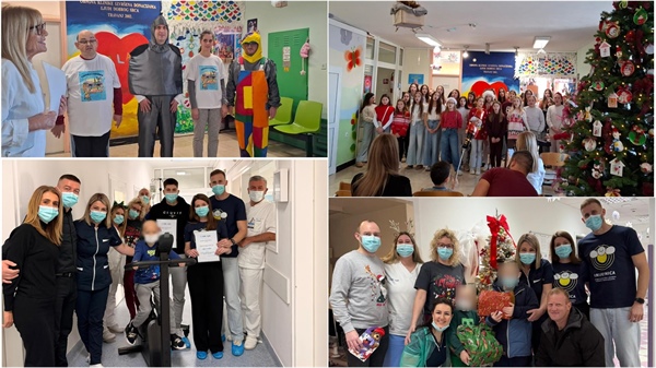 Božić na Klinici za dječje bolesti KBC-a Split
