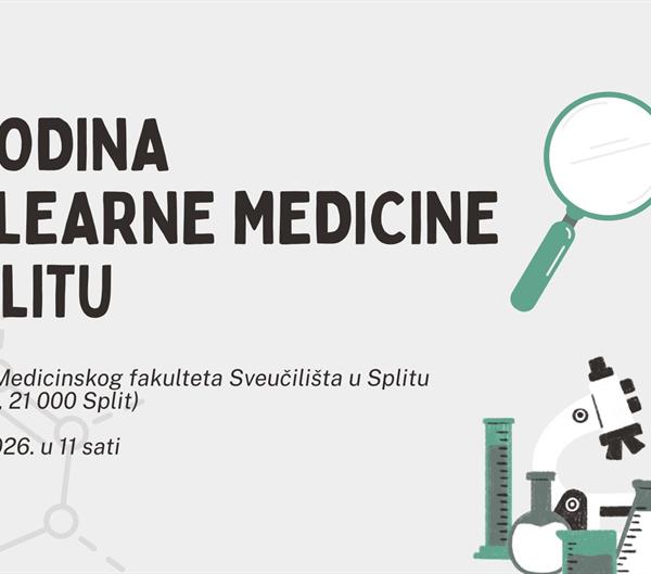 Obilježavanje 60 godina nuklearne medicine u Splitu - 8. svibnja